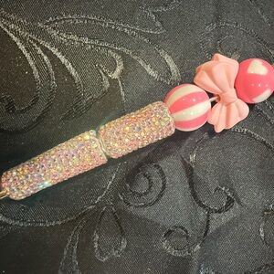 Sparkling Pink Beaded pen